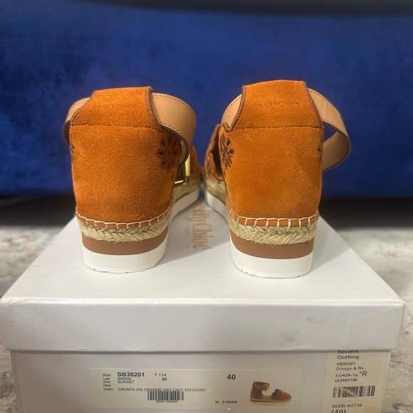 See by Chloe Scalloped Espadrille Sandals - Picture 3 of 6